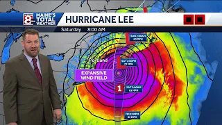 Massive Hurricane Lee to bring winds to Maine, Canada