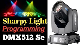 Sharpy Light Testing ll Moving Head Light Setup ll Moving Head Light Programming #rajanhitachbasti