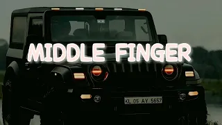Middle Finger [ slowed reverbed ]