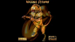 The Rolling Stones@Bridges to babylon Tour rehearsals