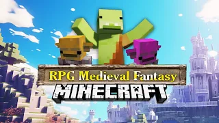 Minecraft Players Simulate a Medieval Fantasy MMO | Bad at the Game Edition