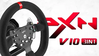 НОВЫЙ РУЛЬ - PXN V10 - ЛУЧШИЙ В СВОЕМ КЛАССЕ. ДОСТОЙНЫЙ КОНКУРЕНТ LOGITECH и THRUSTMASTER