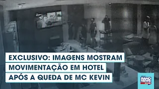 Exclusivo: imagens mostram movimentação em hotel após a queda de MC Kevin