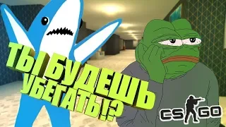 ЛЯГУХИ ПЕПЕ ПРОТИВ АКУЛЫ 🐸 CS:GO Тролль Прятки (КС ГО Маньяк)