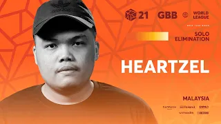 Heartzel 🇲🇾 | GRAND BEATBOX BATTLE WORLD LEAGUE 2021 I Solo Elimination