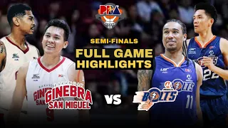 🔴 Game 1: Best of Seven! l Brgy Ginebra vs Meralco Bolts Full Game Highlights l PBA