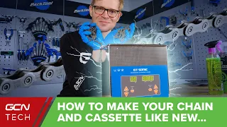 Ultrasonic Cleaning: How To Get A Super Clean Bike Chain & Cassette