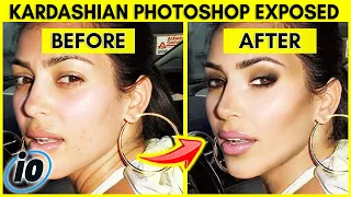 Kardashian's WORST Photoshop FAILS Exposed By Fans | Marathon