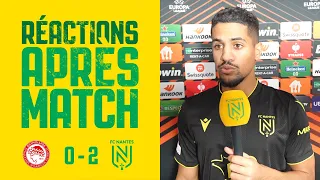 Olympiakos FC - FC Nantes : la réaction des joueurs