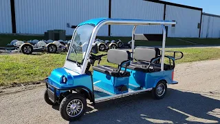 6 Passenger Skyline Electric Golf Cart Review And Test Drive