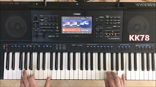 A Whiter Shade of Pale - Procol Harum - cover by KK78 (Yamaha PSR-SX900)