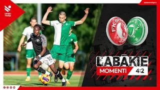 18. kārta: FK Spartaks 4:2 FK Metta (Labākie momenti)