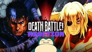 My 2nd Most Wanted Episode! Death Battle Guts vs Dimitri Reaction (Berserk vs Fire Emblem)