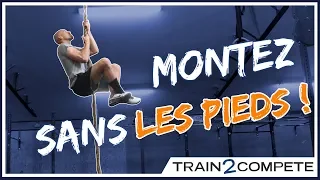 COMMENT MONTER A LA CORDE SANS LES PIEDS - Tutoriel Legless Rope Climb pour le CrossFit®