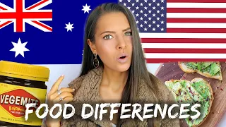 AUSTRALIA VS. AMERICA: FOOD DIFFERENCES | These Will Surprise You
