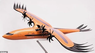 Airbus unveils new 'bird of prey' concept plane