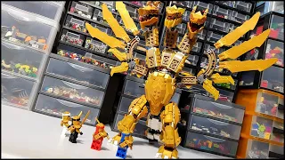 LEGO King Ghidorah  - Ninjago Golden Ultra Dragon Alternate Build