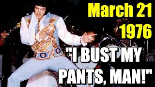 The Full Story | ELVIS SPLITS HIS PANTS ONSTAGE '76 | REMASTERED VIDEO