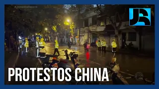 China aumenta policiamento para impedir protestos contra medidas de combate à covid