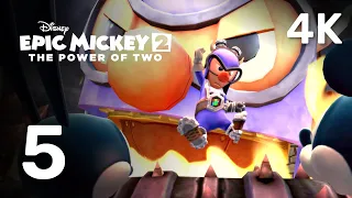 Part 5 | Epic Mickey 2: The Power of Two | 4K Walkthrough and Cutscenes | No Commentary Walkthrough
