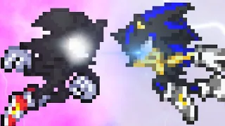 Dark Sonic vs Seelkadoom Speed animation #newdarksonicvscollab