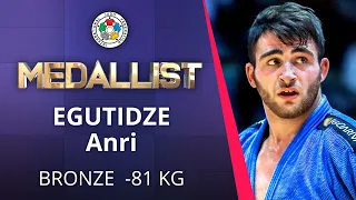 EGUTIDZE Anri Bronze medal Judo World Judo Championships Seniors Hungary 2021