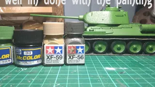 Making Russian T-34/85 Academy 1/35 Model Kit