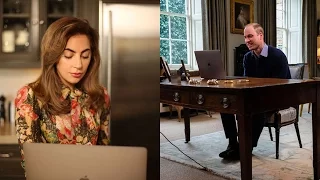 Lady Gaga + Prince William | Heads Together | #oktosay