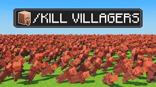 10,000 Villagers VS /kill