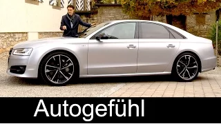 THE AUTHORITY: New Audi S8 Plus FULL REVIEW V8 605 hp test driven - Autogefuehl