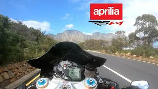 Aprilia RSV4 Factory - Raw Onboard Chase Footage