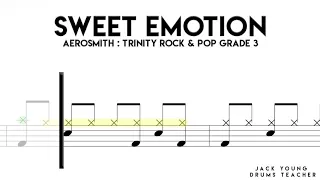 Sweet Emotion   Trinity Rock & Pop Drums Grade 3