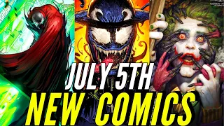 NEW COMIC BOOKS RELEASING JULY 5TH  2023 MARVEL COMICS & DC COMICS PREVIEWS COMING OUT THIS WEEK