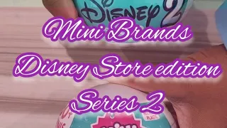 Zach Attack with Disney store edition Series 2 ⭐ #minibrands #disney #asmr #toys #unboxing