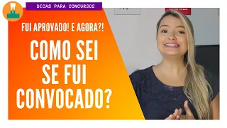 Como acompanhar a convocação em concurso público?