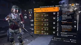 The Division 2 сет снайпера PS4 pro