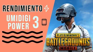 RENDIMIENTO PUBG MOBILE [UMIDIGI POWER 3]