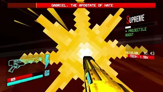 Ultrakill: Gabriel, The Apostate of Hate is Easy (Violent Difficulty)