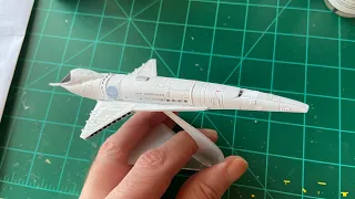 Moebius 1/350 2001 Orion quick build and HDA decals!