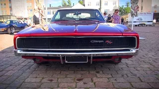 ULTRACOOL 1968 Dodge Charger R/T 440 - startup and great V8 sound