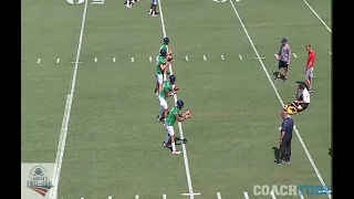 QB Drills and Techniques in the Air Raid  Phil Longo  - Top Gun Drop to the Left