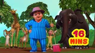 Lalaji's Jungle Picnic - Lalaji Rhymes Collection | Hindi Rhymes for Children | Infobells