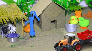 Top the most creative diy miniature Farm Diorama - Farm House for Cow, Horse, Pig - Barn hhjj12:00 P