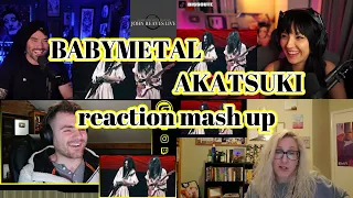 BABYMETAL　AKATSUKI　Reaction Mash Up!