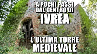 A POCHI PASSI DAL CENTRO DI IVREA HO SCOPERTO LA SUA ULTIMA TORRE MEDIEVALE ANCORA ESISTENTE!