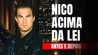 Antes e Depois Elenco de Nico Acima da Lei | Above the law