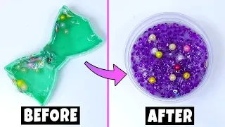 STORE BOUGHT SLIME MAKEOVERS - Fixing Slimes! Extreme