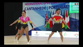 ITALY 2 (ITA 2) - 2024 AEROBICS WORLD CUP, CANTANHEDE - TRIO Qualifications TR