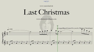 Last Christmas  -  Easy Piano