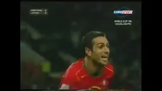 Portugal vs Latvia (World Cup 2006 Qualifier)